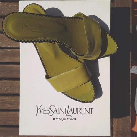 Zoccoli Yves Saint Laurent Pelliccia per Donna